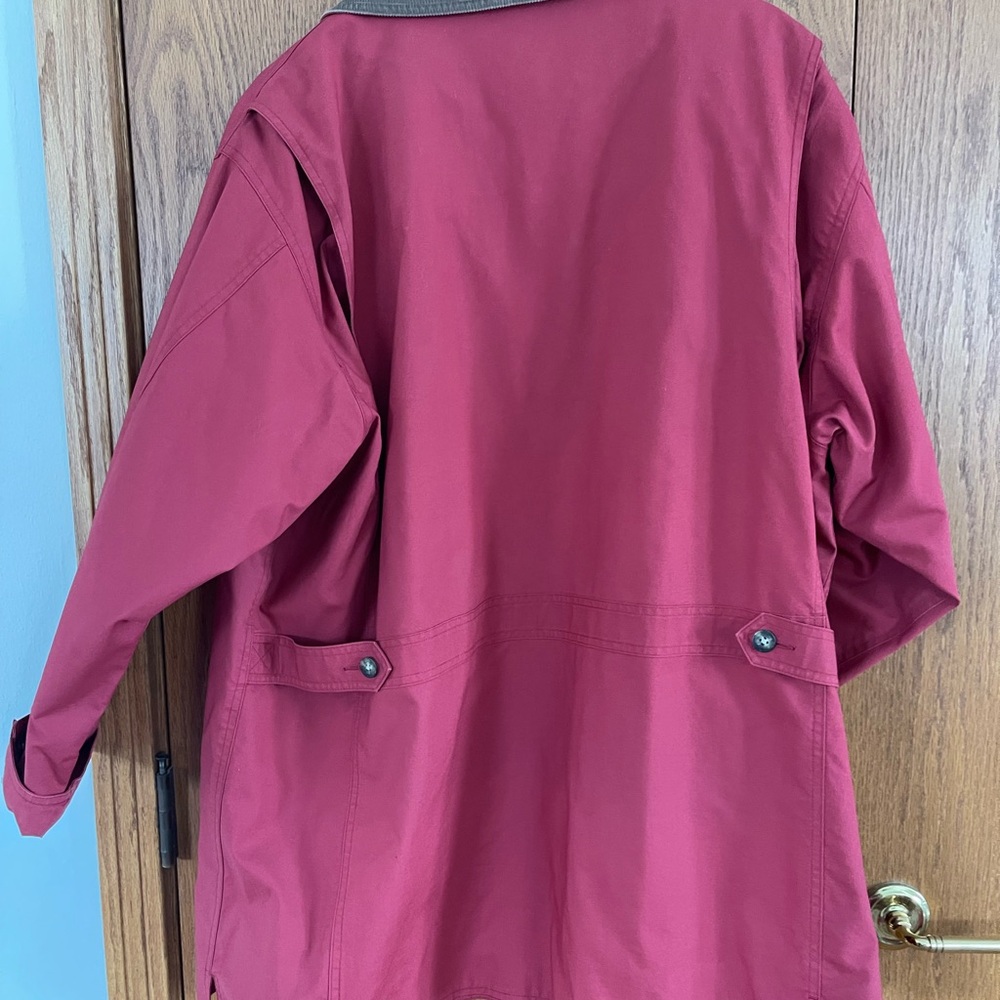 L.L. Bean Women's Barn Jacket with Corduroy Collar - Picture 2 of 12